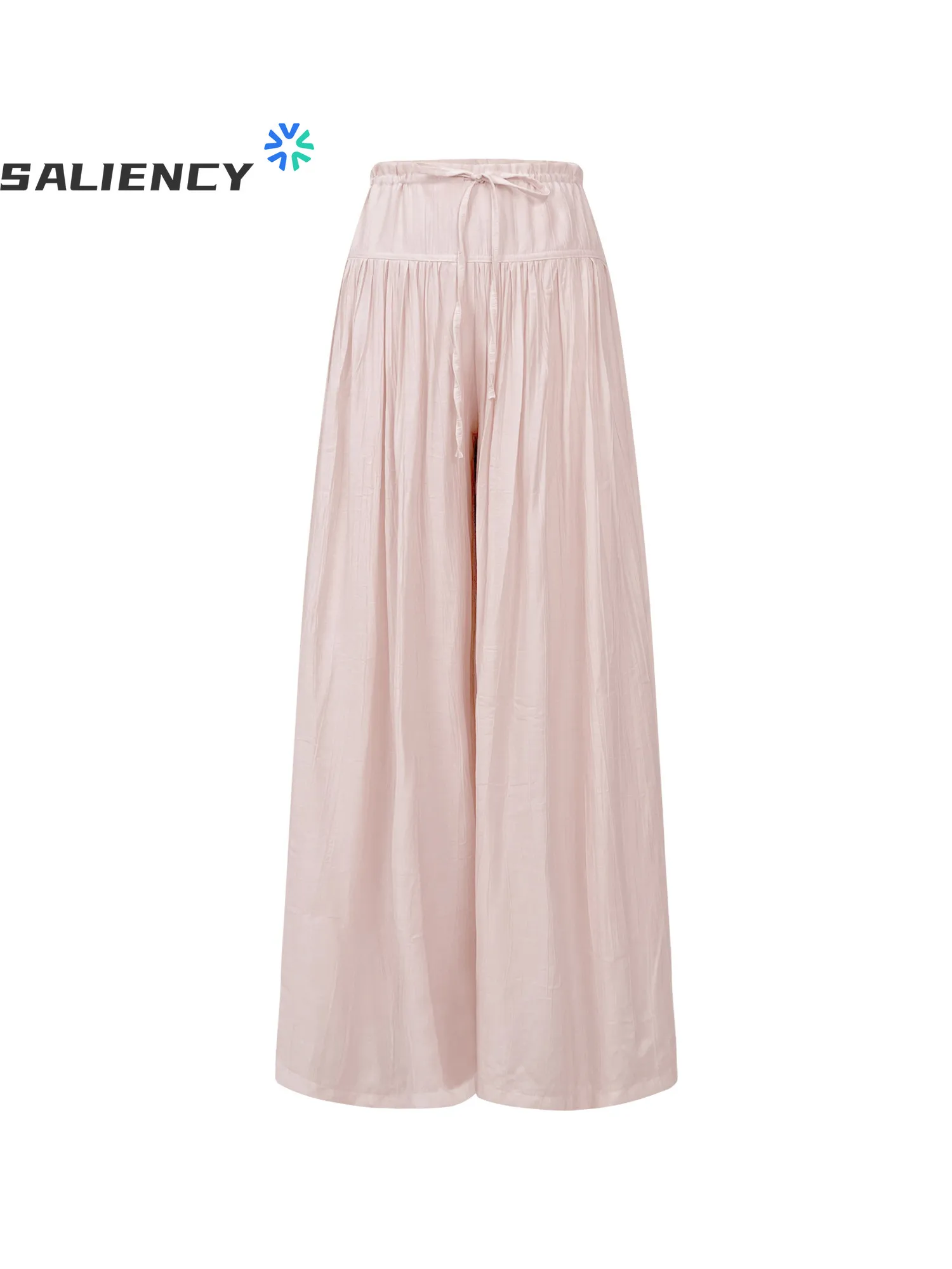Summer Plus Size Women's Loose Wide Pants Apricot Wide Leg Casual Loose Feel Slimming Design Commute Style Long Trousers
Summer Plus Size Women's Loose Wide Pants Apricot Wide Leg Casual Loose Feel Slimming Design Commute Style Long Trousers