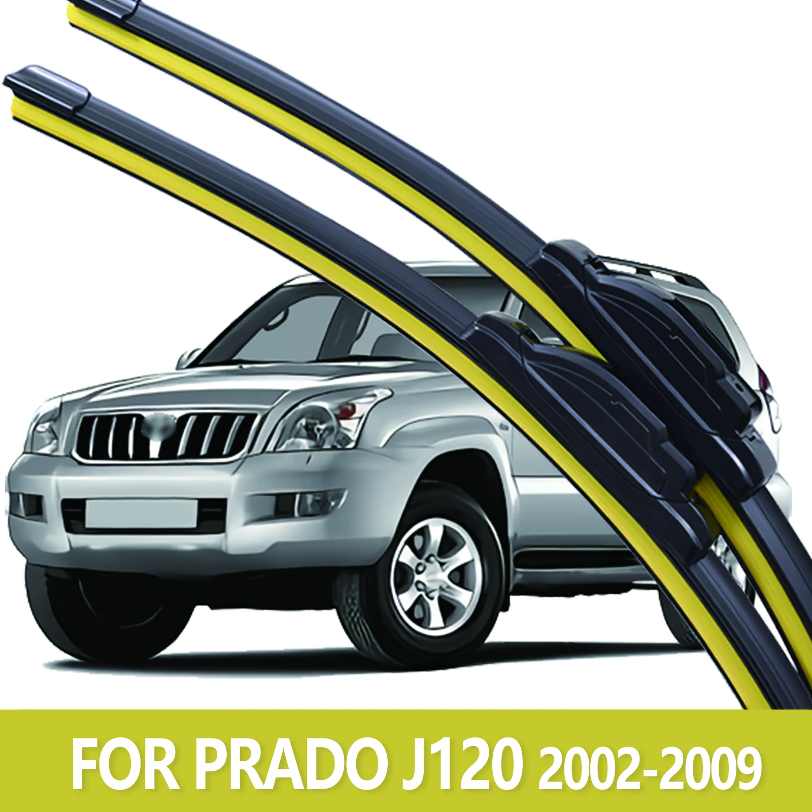 Windshield Wiper Blades For Toyota Prado J120 2002 - 2009 2PCS Windshield Cleaning Car Accessories
Windshield Wiper Blades For Toyota Prado J120 2002 - 2009 2PCS Windshield Cleaning Car Accessories