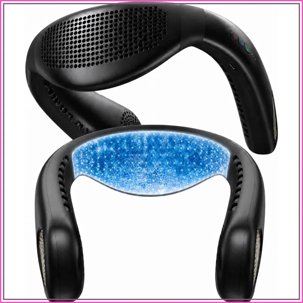 2026 Upgraded Neck Fan Air Conditioner, Dual-Airflow Pro Cooling, Ultra Light Portable Rechargeable, Personal Cooling Fan Travel Essentials
2026 Upgraded Neck Fan Air Conditioner, Dual-Airflow Pro Cooling, Ultra Light Portable Rechargeable, Personal Cooling Fan Travel Essentials