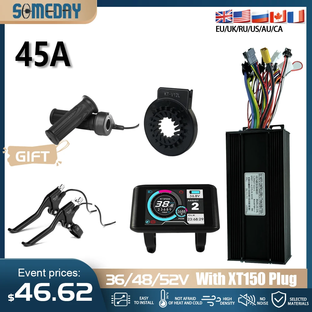 36 В/48 В/52 В, 1000 Вт-2000 Вт, 45 А, 3-режимное преобразование прямоугольной и синусоидальной волны, двигатель электровелосипеда и контроллер скорости с ЖК-дисплеем UKC1
36 В/48 В/52 В, 1000 Вт-2000 Вт, 45 А, 3-режимное преобразование прямоугольной и синусоидальной волны, двигатель электровелосипеда и контроллер скорости с ЖК-дисплеем UKC1