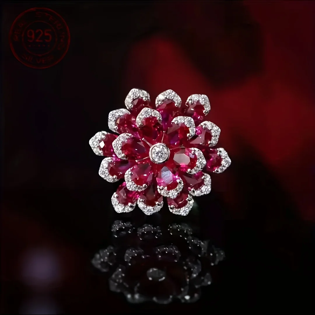 2026 New Trendy Temperament Big Flower Ring 925 Sterling Silver Full AAAAA Zircon Women Wedding Engagement Banquet Jewelry
2026 New Trendy Temperament Big Flower Ring 925 Sterling Silver Full AAAAA Zircon Women Wedding Engagement Banquet Jewelry
