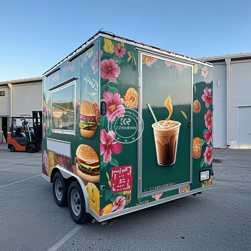 2025 New Stainless Steel Food Truck Custom Kitchen Equipment Mobile Modern Fast Food Vending Trailer for Sale
2025 New Stainless Steel Food Truck Custom Kitchen Equipment Mobile Modern Fast Food Vending Trailer for Sale