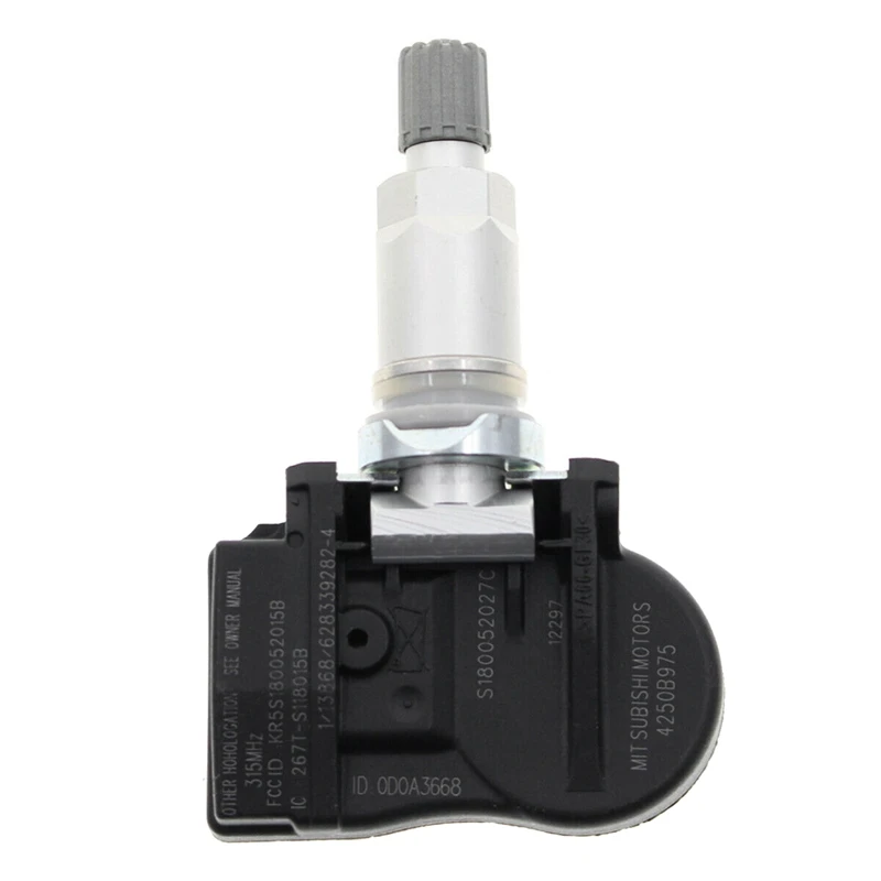 Датчик контроля давления в шинах TPMS 4250B975, датчик для Mitsubishi Outlander Lancer RVR Eclipse Cross I-Miev Mirage 06-21, 1 шт.
Датчик контроля давления в шинах TPMS 4250B975, датчик для Mitsubishi Outlander Lancer RVR Eclipse Cross I-Miev Mirage 06-21, 1 шт.