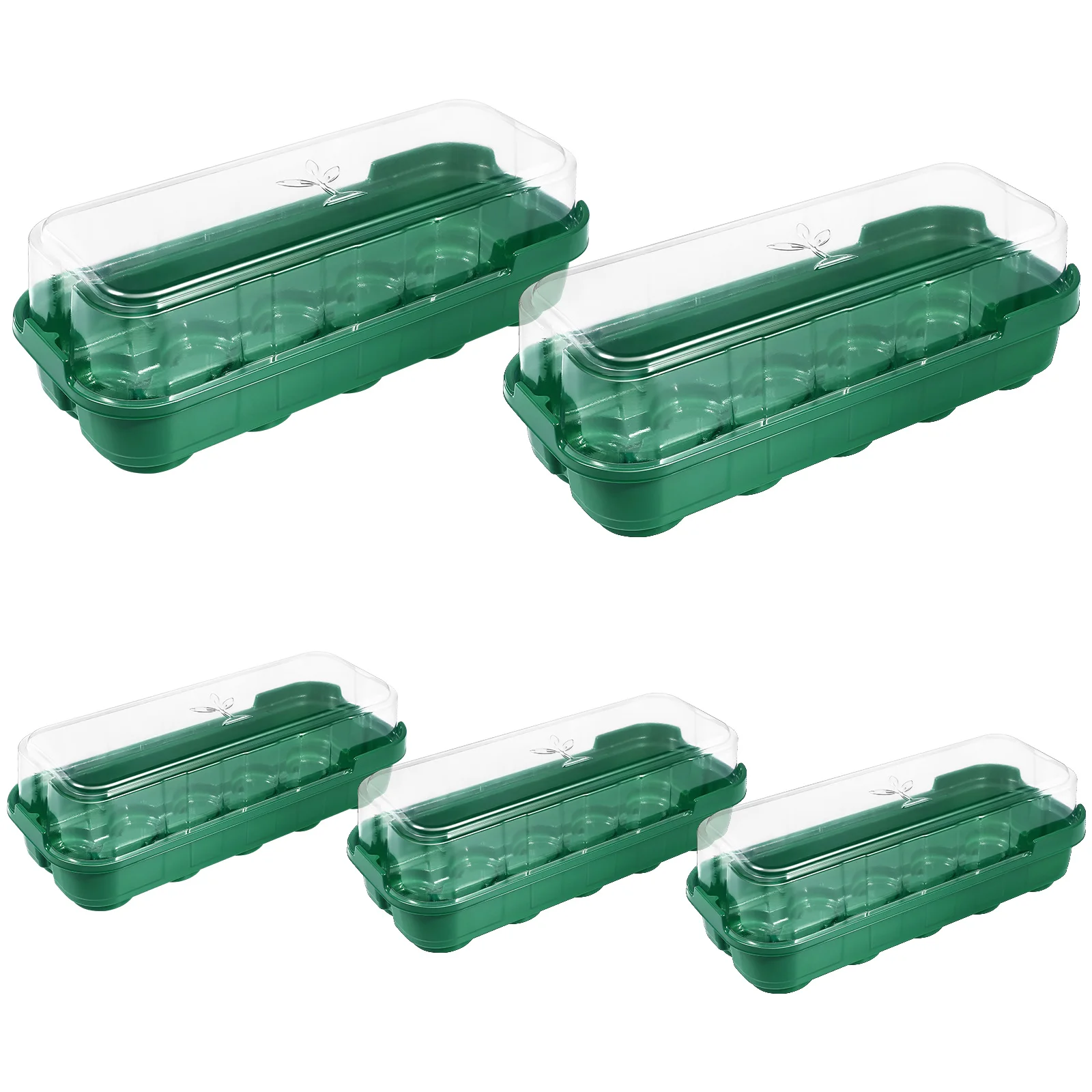 5 Pcs Green Seedling Box Plant Germination Tray Starter Nursery Compact Durable Plastic Gardening
5 Pcs Green Seedling Box Plant Germination Tray Starter Nursery Compact Durable Plastic Gardening