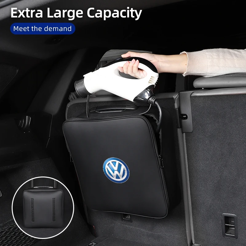 New Energy Vehicle Charging Gun Storage Pouch Waterproof Leather Car Organizer Bag For Volkswagen GTI Polo Passat Tiguan Sharan
New Energy Vehicle Charging Gun Storage Pouch Waterproof Leather Car Organizer Bag For Volkswagen GTI Polo Passat Tiguan Sharan