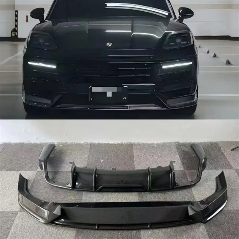 For Porsche Cayenne 2019-2025 ReaI Carbon Fiber Bumper Front Lip Rear Diffuser Splitters Spoiler Back Car Accessorie Body Kit
For Porsche Cayenne 2019-2025 ReaI Carbon Fiber Bumper Front Lip Rear Diffuser Splitters Spoiler Back Car Accessorie Body Kit
