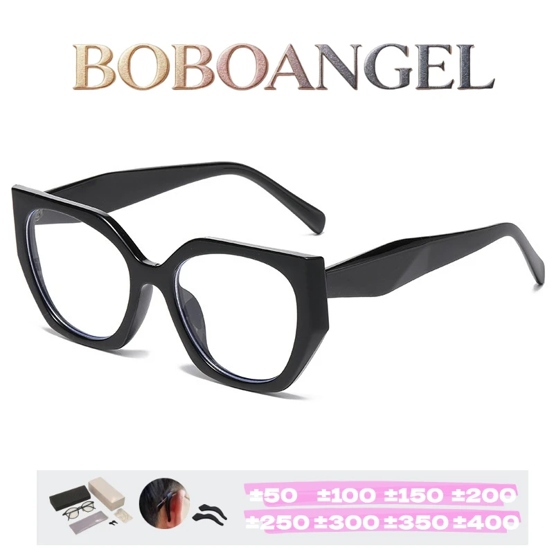 BOBOANGEL Women Progressive Reading Glasses Large Myopia Optical Eyeglasses Trendy Cat Eye Anti Blue Ray Prescription Glasses
BOBOANGEL Women Progressive Reading Glasses Large Myopia Optical Eyeglasses Trendy Cat Eye Anti Blue Ray Prescription Glasses
