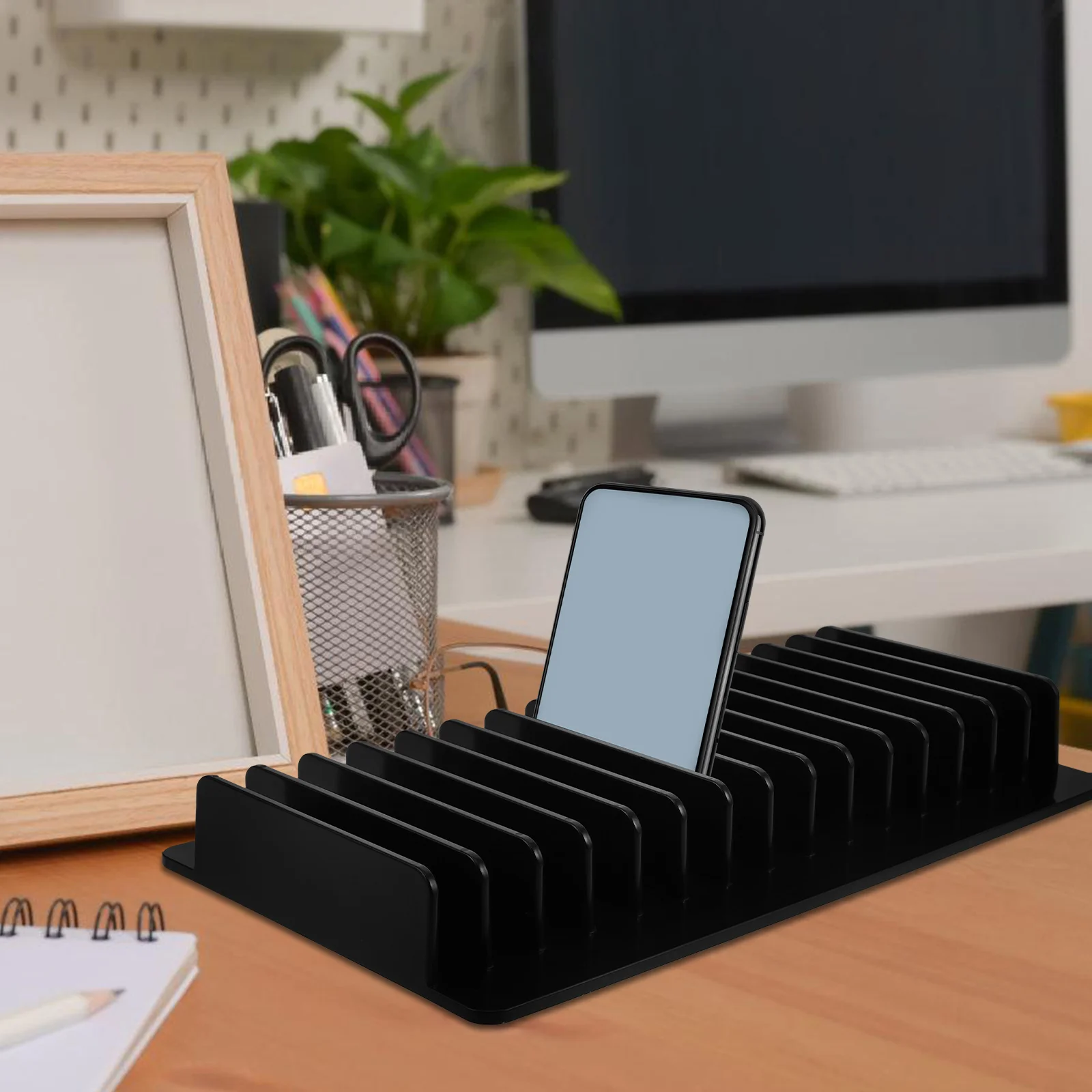 Multi slots Phone Storage Box for Office Classroom Ceramic Tile Plastic Desk ganizer Mobile Display Rack Holder
Multi slots Phone Storage Box for Office Classroom Ceramic Tile Plastic Desk ganizer Mobile Display Rack Holder