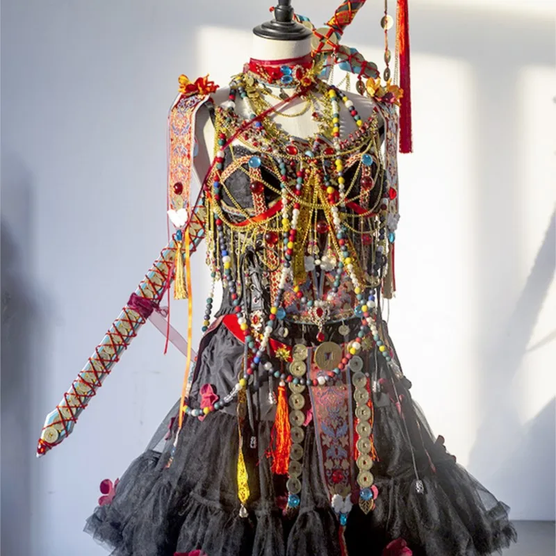 Halloween costume photography theme photo role-playing set
Halloween costume photography theme photo role-playing set