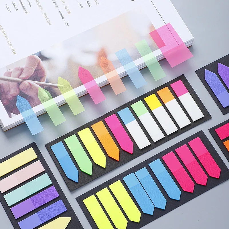 200Sheets Transparent Sticky Notes Self-Adhesive BookMark Annotation Read Book Clear Tab Kawaii Cute Stationery School
200Sheets Transparent Sticky Notes Self-Adhesive BookMark Annotation Read Book Clear Tab Kawaii Cute Stationery School