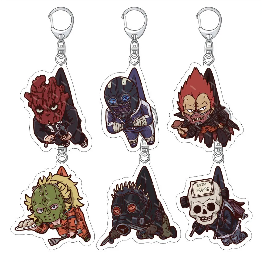 Dorohedoro Acrylic Keychain Jewelry Fans Key Chain Related Products Cultural Creativity Friends Gift Bag Charms Souvenir Anime
Dorohedoro Acrylic Keychain Jewelry Fans Key Chain Related Products Cultural Creativity Friends Gift Bag Charms Souvenir Anime
