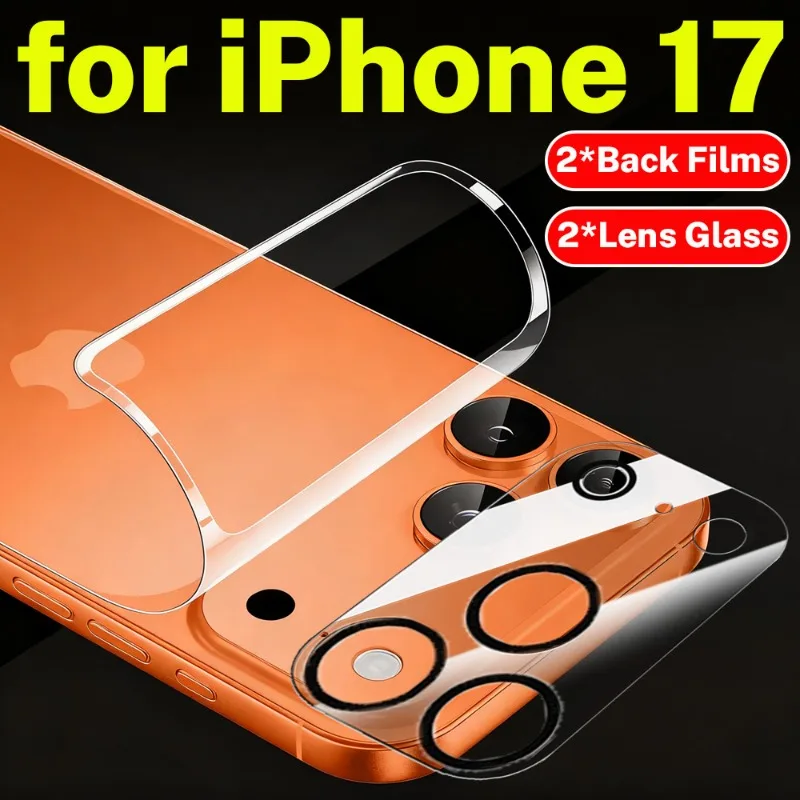 Защитная пленка для iPhone 17 Pro Max и 17 Air: гидрогелевые пленки и защитные стекла HD с полным покрытием и защитой объектива из закаленного стекла
Защитная пленка для iPhone 17 Pro Max и 17 Air: гидрогелевые пленки и защитные стекла HD с полным покрытием и защитой объектива из закаленного стекла