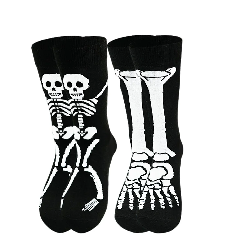 4 Pairs Halloween Skeleton Ghost Claw Cartoon Printed Casual Socks For Men And Women Sweat Absorbing Autumn Winter Mid Tube Sock
4 Pairs Halloween Skeleton Ghost Claw Cartoon Printed Casual Socks For Men And Women Sweat Absorbing Autumn Winter Mid Tube Sock