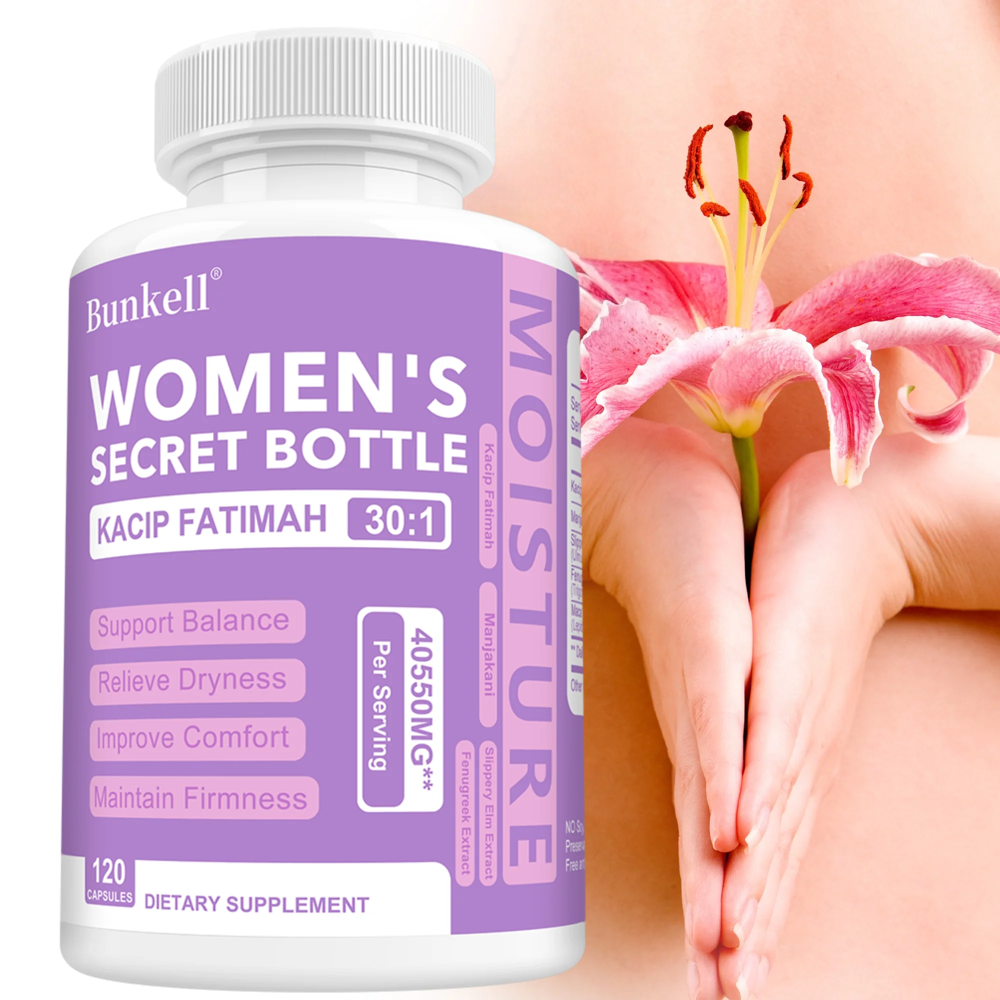 Women's Secret Capsules, Fenugreek, maca, Support Intimate Health, pH Balance, Skin, Muscle, Digestive & Immune Wellness
Women's Secret Capsules, Fenugreek, maca, Support Intimate Health, pH Balance, Skin, Muscle, Digestive & Immune Wellness