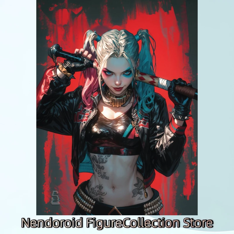 Genuine Harley Quinn Alloy Motorcycle Scene Suit Anime Action Figures Toys Collection Collector Model Toys
Genuine Harley Quinn Alloy Motorcycle Scene Suit Anime Action Figures Toys Collection Collector Model Toys