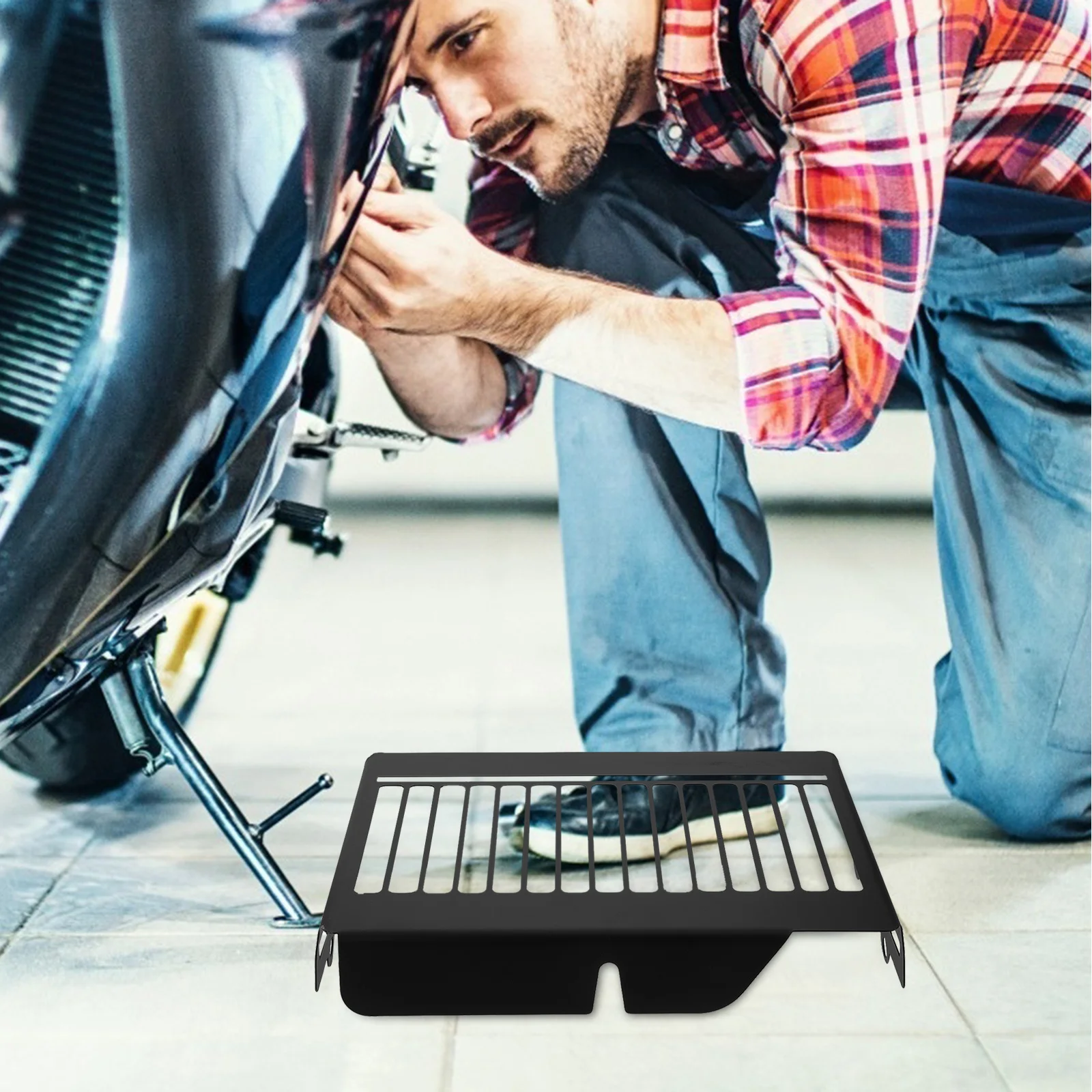 Radiator Grille Guard Motorcycle Radiator Cover Stainless Steel Protector Upgrade for Rebel500 Cm500 Cm300 Metal Mesh Guard
Radiator Grille Guard Motorcycle Radiator Cover Stainless Steel Protector Upgrade for Rebel500 Cm500 Cm300 Metal Mesh Guard