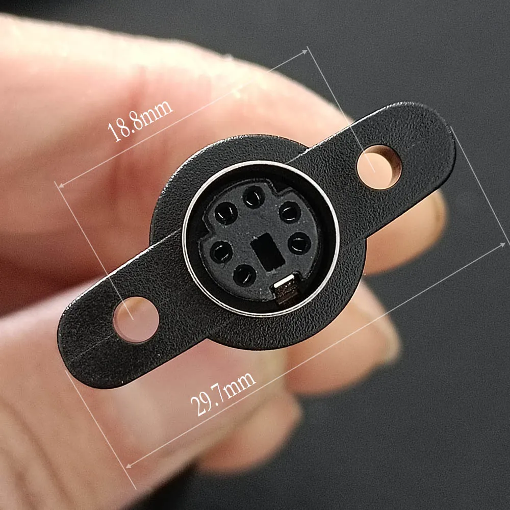 S Video MiniDin PS2 keyboard mouse panel mount bulkhead cable for ipc sbc computer Mdin MD PS/2 KBD Extension
S Video MiniDin PS2 keyboard mouse panel mount bulkhead cable for ipc sbc computer Mdin MD PS/2 KBD Extension