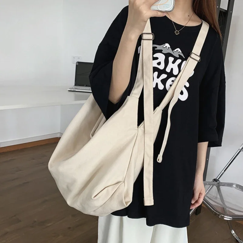 Korean Version Large Capacity Canvas Tote Bags for Women Lightweight Solid Color Shopping Handbag Shoulder Bag with Zip Closure
Korean Version Large Capacity Canvas Tote Bags for Women Lightweight Solid Color Shopping Handbag Shoulder Bag with Zip Closure