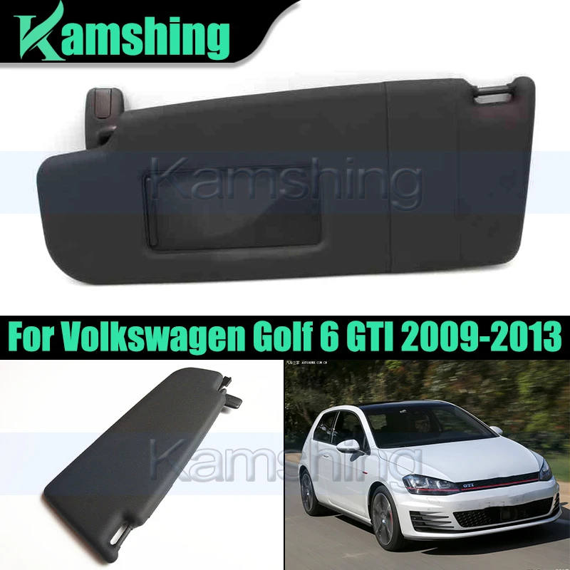 1 шт. Внутренний солнцезащитный козырек для автомобиля Volkswagen Golf 6 GTI 2009-2013, солнцезащитный козырек, передний солнцезащитный козырек (черный)
1 шт. Внутренний солнцезащитный козырек для автомобиля Volkswagen Golf 6 GTI 2009-2013, солнцезащитный козырек, передний солнцезащитный козырек (черный)
