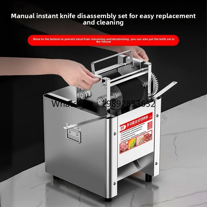 cutting machine commercial tenderloin chicken breast special slicing machine small automatic
cutting machine commercial tenderloin chicken breast special slicing machine small automatic