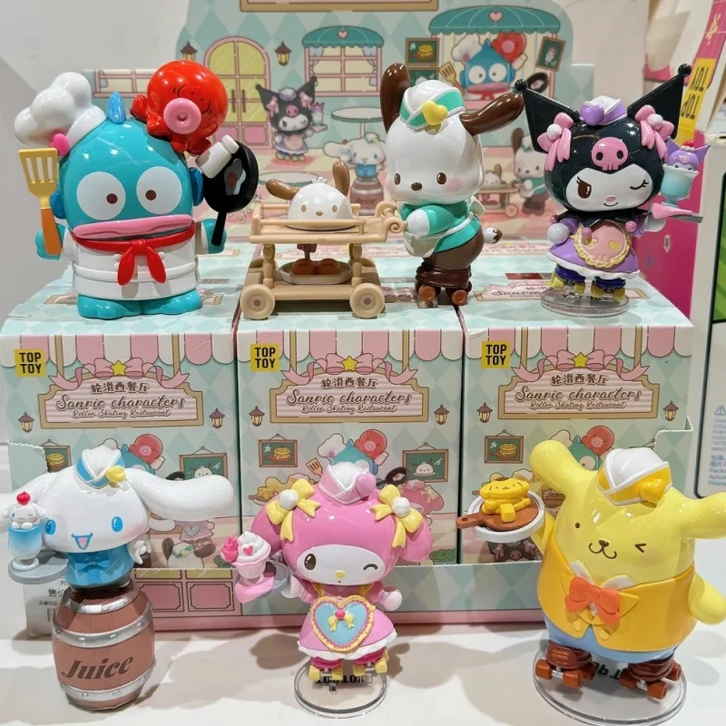 Anime Sanrio Family Roller Skating Western Restaurant Series Blind Box Desktop Ornament Toy Trendy Handmade Collect Girl Gift
Anime Sanrio Family Roller Skating Western Restaurant Series Blind Box Desktop Ornament Toy Trendy Handmade Collect Girl Gift
