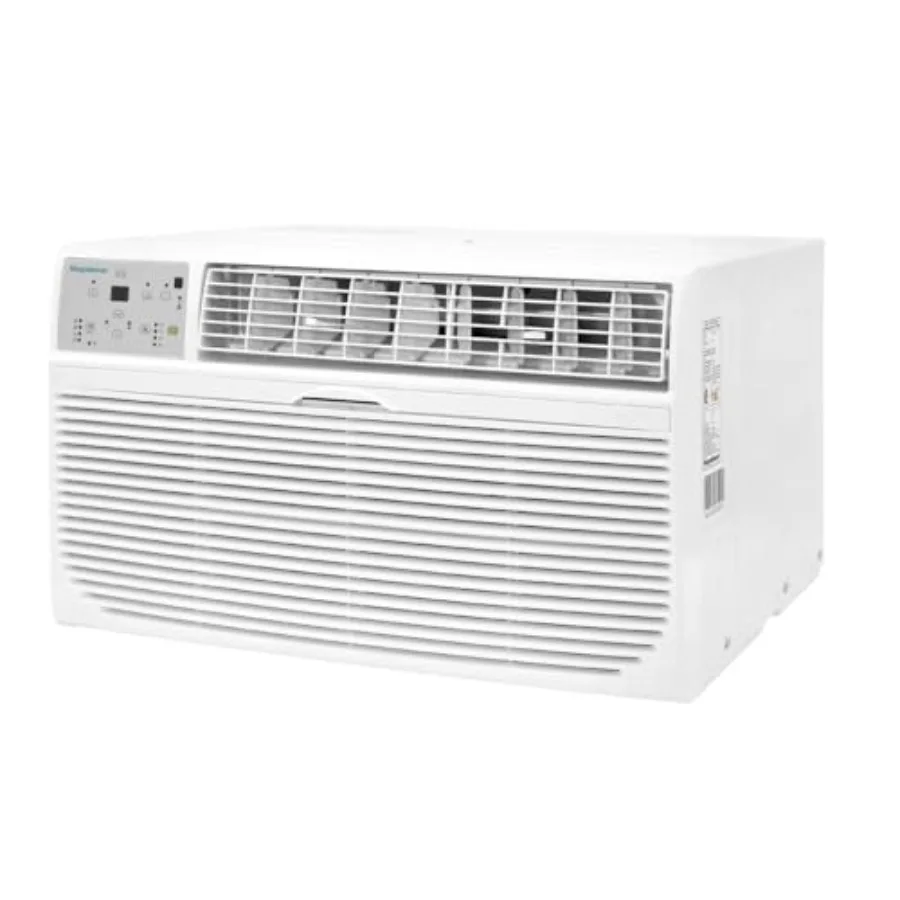 Wall-mounted air conditioner for small-medium rooms up to 350 sq.ft., stainless steel, white, 8, 000 BTU with supplemental heat
Wall-mounted air conditioner for small-medium rooms up to 350 sq.ft., stainless steel, white, 8, 000 BTU with supplemental heat