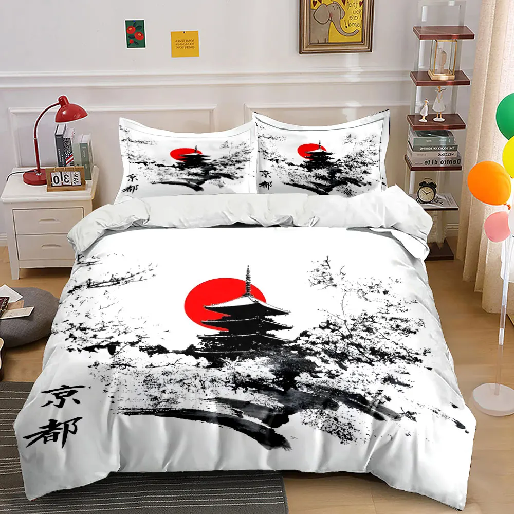 Kyoto Tower and Red Sun Harmony Print Soft Comfortable Duvet Cover Bedding Set Included 1*Duvet Cover 2*Pillowcases Luxury gifts
Kyoto Tower and Red Sun Harmony Print Soft Comfortable Duvet Cover Bedding Set Included 1*Duvet Cover 2*Pillowcases Luxury gifts