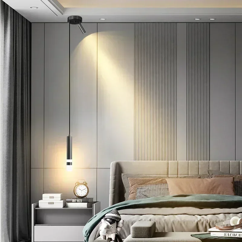 Modern Spotlight Led Pendant Light Black Gold Bedside Hanging Lamp for Dining Room Kitchen Bedroom Living Room Chandelier Lustre
Modern Spotlight Led Pendant Light Black Gold Bedside Hanging Lamp for Dining Room Kitchen Bedroom Living Room Chandelier Lustre