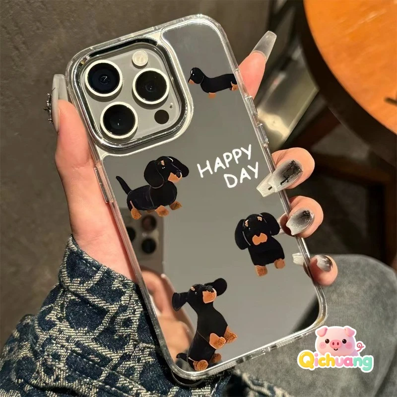 Cute Dachshund Mirror Phone Case For Realme C75X C75 C71 C63 C61 C67 C65 C55 C53 C51 C35 C33 C30 C25S C25Y C21Y C20A C17 Cover
Cute Dachshund Mirror Phone Case For Realme C75X C75 C71 C63 C61 C67 C65 C55 C53 C51 C35 C33 C30 C25S C25Y C21Y C20A C17 Cover