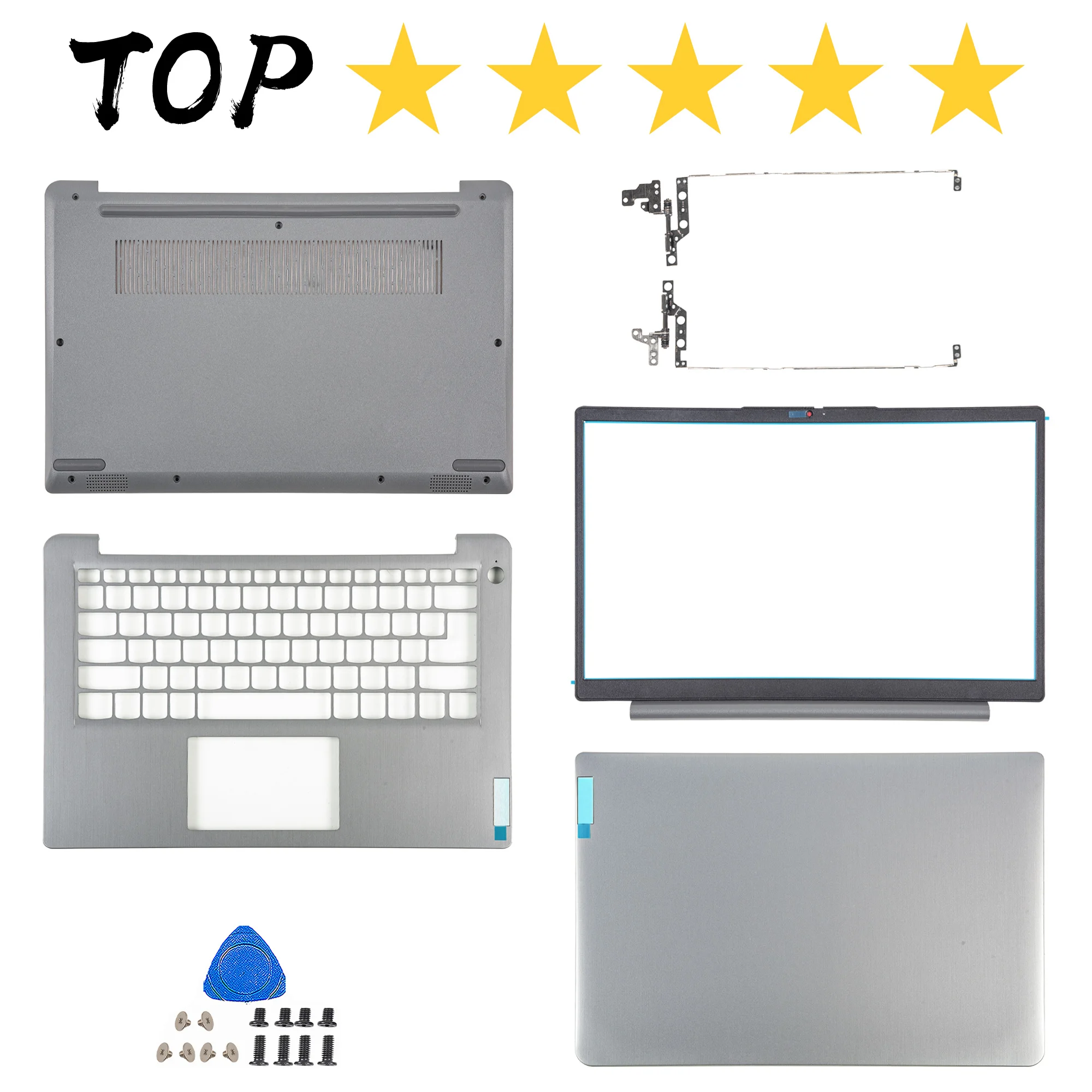 Новый корпус для ноутбука Ideapad 3 14ALC6 14ITL6 2021, задняя крышка ЖК-дисплея, передняя рамка, верхняя нижняя часть, замена корпуса 14 дюймов AP21M000100
Новый корпус для ноутбука Ideapad 3 14ALC6 14ITL6 2021, задняя крышка ЖК-дисплея, передняя рамка, верхняя нижняя часть, замена корпуса 14 дюймов AP21M000100