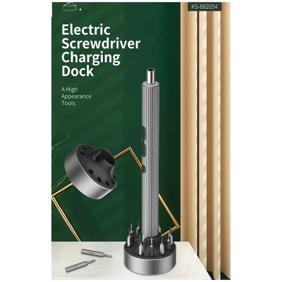 RISE N30 Electric Screwdriver Charging Stand Type-C Charger Bracket Bit Storage Base Tool Accessories
RISE N30 Electric Screwdriver Charging Stand Type-C Charger Bracket Bit Storage Base Tool Accessories