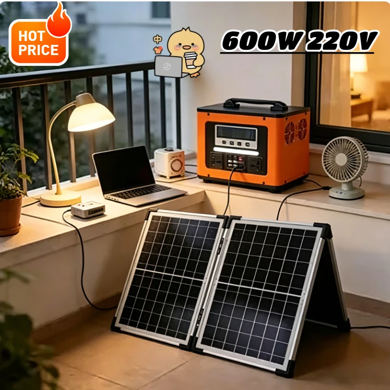 New 600Wh LiFePO4 220V High Power Portable Power Station 40AH Solar Outdoor Mobile Power Supply Home Emergency Energy Storage
New 600Wh LiFePO4 220V High Power Portable Power Station 40AH Solar Outdoor Mobile Power Supply Home Emergency Energy Storage