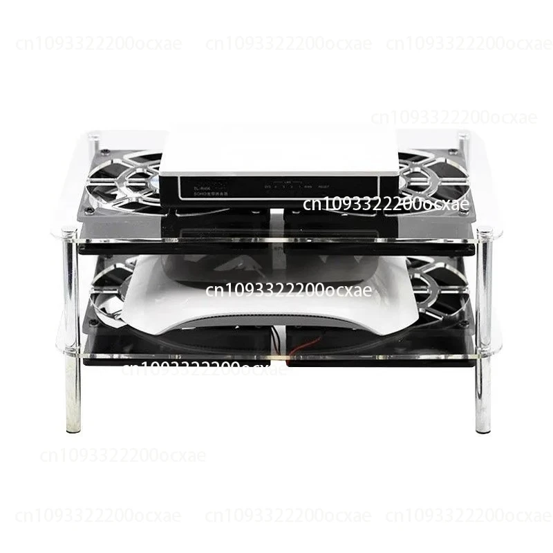 Router Cooling Rack, Wireless Optical Modem Cooling To Improve Internet Speed, Set-top Box Base, USB Fan Silent Version