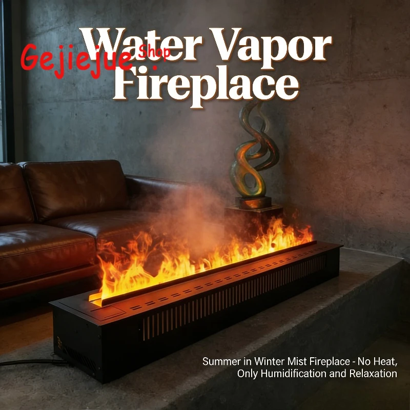 Умный дом Tuya App Control 3D Распыленный камин Сверхмощный электрический камин - прочный металлический корпус и стабильная производительность
Умный дом Tuya App Control 3D Распыленный камин Сверхмощный электрический камин - прочный металлический корпус и стабильная производительность