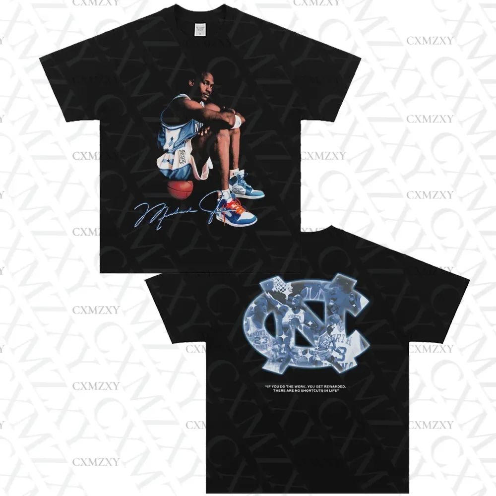 Женская футболка с коротким рукавом 2026 MJ Dan Joe Basketball God Jorda UNC College Period, дышащая, с принтом, в американском винтажном стиле
Женская футболка с коротким рукавом 2026 MJ Dan Joe Basketball God Jorda UNC College Period, дышащая, с принтом, в американском винтажном стиле