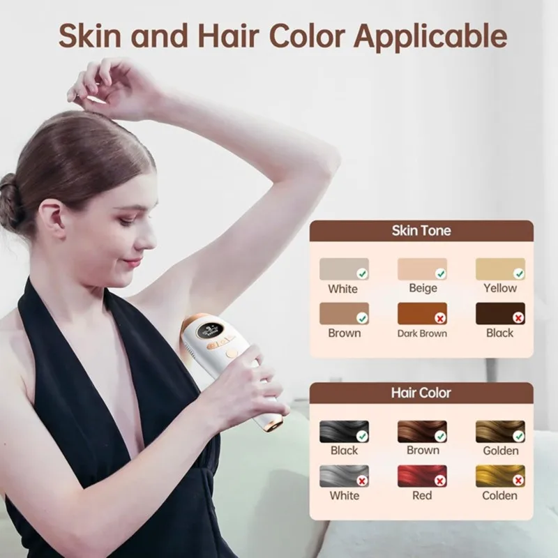 [NEWA66Z!】 EU Plug, Grade Laser Hair Removal Device For Women, Full Body Use, 110-240V, Non-Ice Function
[NEWA66Z!】 EU Plug, Grade Laser Hair Removal Device For Women, Full Body Use, 110-240V, Non-Ice Function
