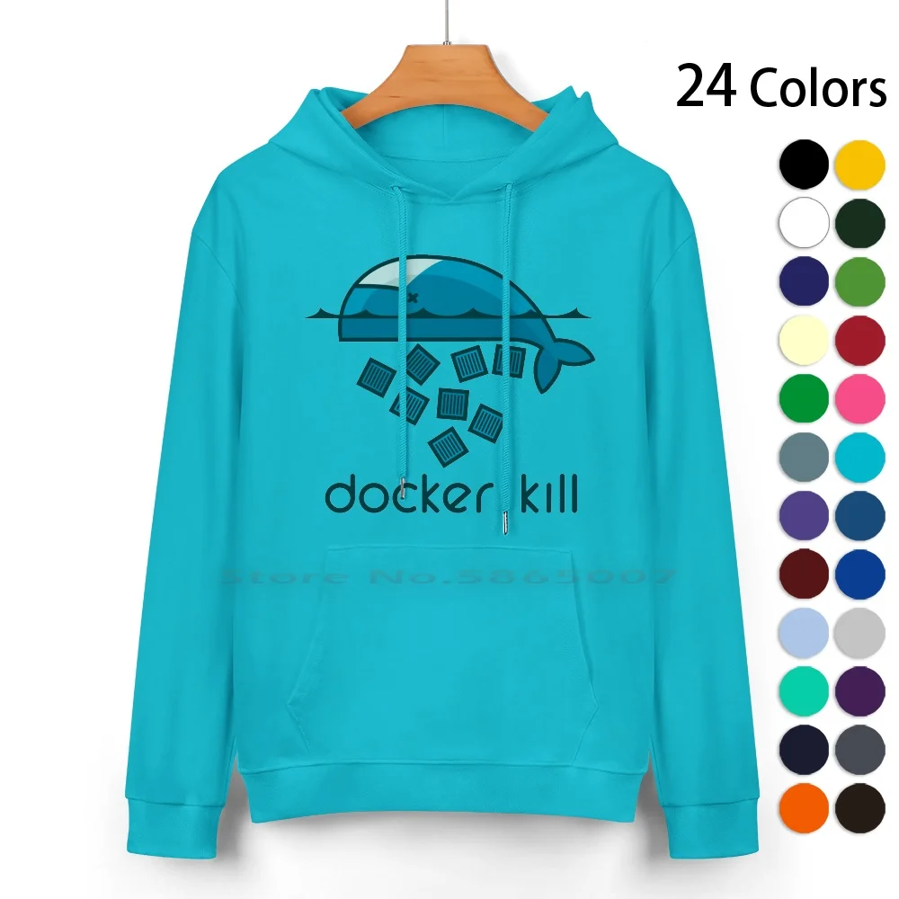 Толстовка Docker Kill из чистого хлопка, свитер с капюшоном, 24 цвета, Docker Swarm Docker, композиционный программатор Kill, программирующее Программирование программирования
Толстовка Docker Kill из чистого хлопка, свитер с капюшоном, 24 цвета, Docker Swarm Docker, композиционный программатор Kill, программирующее Программирование программирования