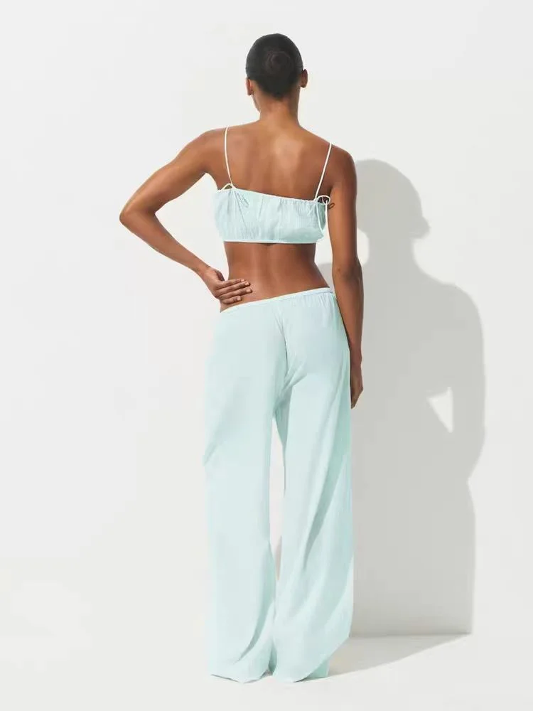 New Season Cotton Voile Loose Pant Women's Lightweight Straight Leg Wide Leg Long Trousers Comfortable Breathable Faionable
New Season Cotton Voile Loose Pant Women's Lightweight Straight Leg Wide Leg Long Trousers Comfortable Breathable Faionable