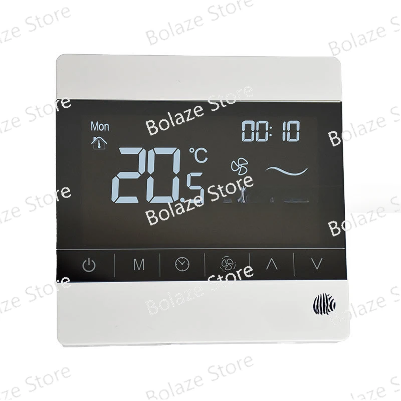 LCD Temperature Controller T8200-TB20-9JS0 Central Air Conditioning Floor Heating Touch Screen Temperature Control Panel
LCD Temperature Controller T8200-TB20-9JS0 Central Air Conditioning Floor Heating Touch Screen Temperature Control Panel