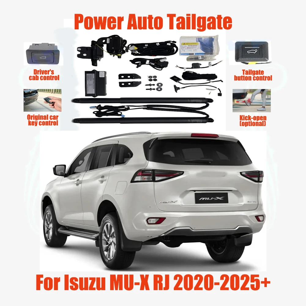 For Isuzu MU-X RJ 2020-2025+ Electric tailgate automatic suction locks suitable Trunk modification system
For Isuzu MU-X RJ 2020-2025+ Electric tailgate automatic suction locks suitable Trunk modification system