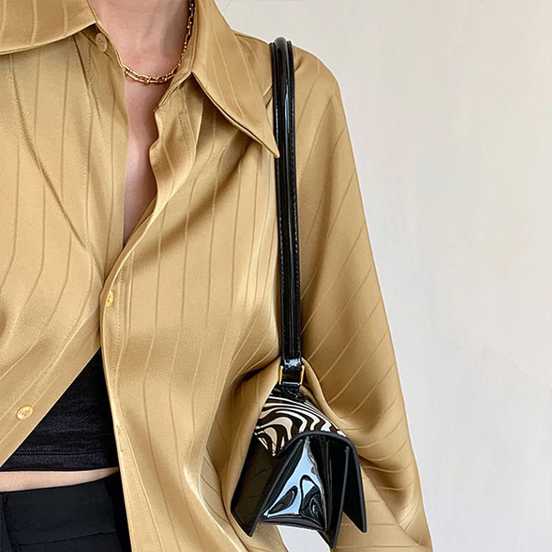 long sleeve shirt elegant Solid Satin Shirt femme Blouse Simple Striped Style Tops Up Blouse Office Shirt Ladies Tops
long sleeve shirt elegant Solid Satin Shirt femme Blouse Simple Striped Style Tops Up Blouse Office Shirt Ladies Tops