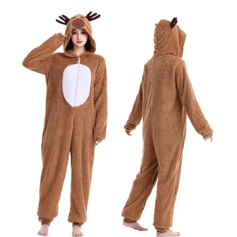 Halloween Deer Costume Velvet Animal Onesie Stage Performance Christmas Show Fairy Tale Fantasy Theme Female Suitwear
Halloween Deer Costume Velvet Animal Onesie Stage Performance Christmas Show Fairy Tale Fantasy Theme Female Suitwear