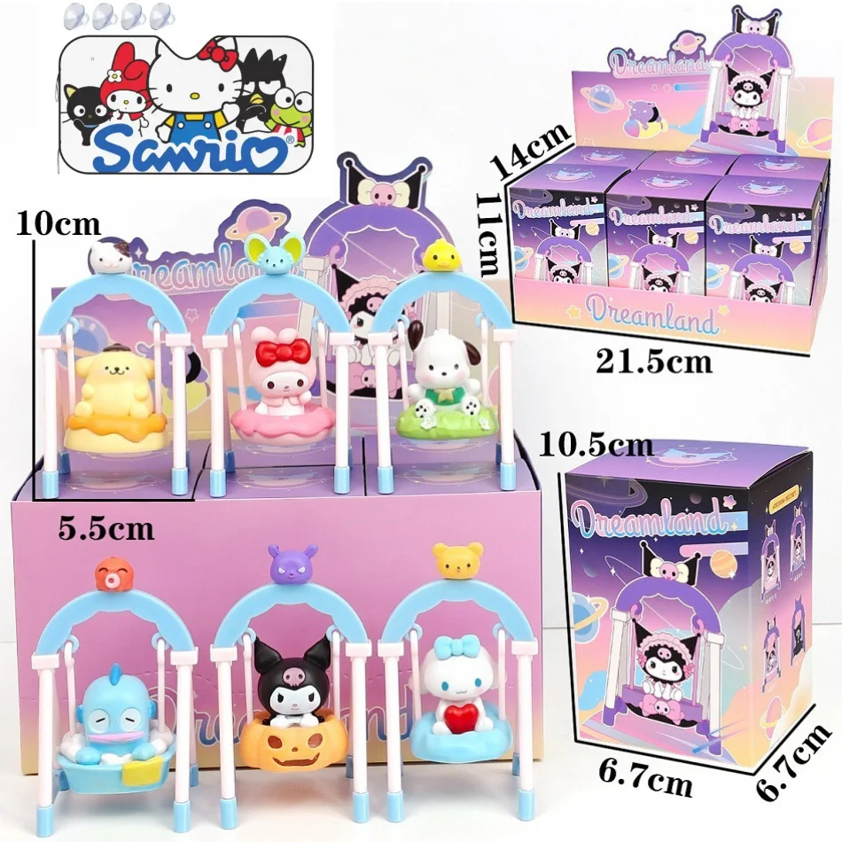 Sanrio слепая коробка аниме персонаж мультфильма Kuromi My Melody Swing слепая коробка серии Kawaii игрушка-сюрприз кукла настольный подарок на день рождения
Sanrio слепая коробка аниме персонаж мультфильма Kuromi My Melody Swing слепая коробка серии Kawaii игрушка-сюрприз кукла настольный подарок на день рождения