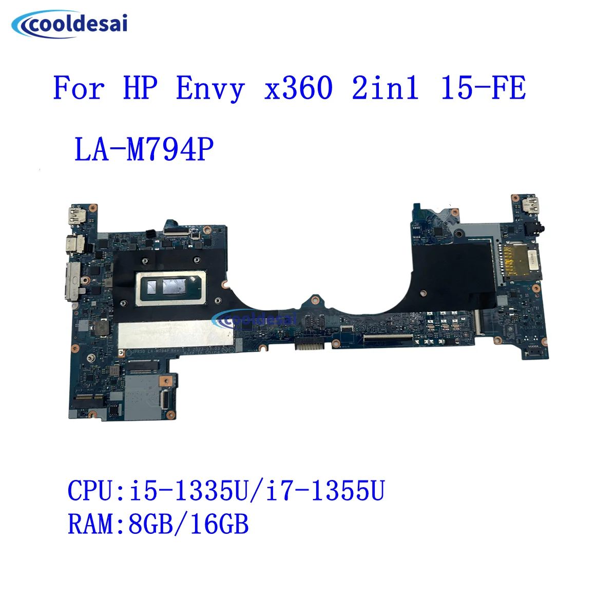 LA-M794P для ноутбука HP Envy x360 2in1 15-FE 15T-FE, материнская плата N49271-601 N49270-001 N49269-601 i5/i7-13-й процессор, 100% рабочий 
LA-M794P для ноутбука HP Envy x360 2in1 15-FE 15T-FE, материнская плата N49271-601 N49270-001 N49269-601 i5/i7-13-й процессор, 100% рабочий