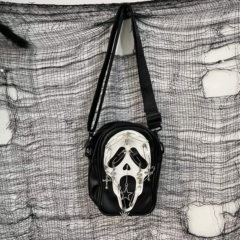 1pcs PU Leather Gothic Devil Halloween Unisex Personality Bags
1pcs PU Leather Gothic Devil Halloween Unisex Personality Bags