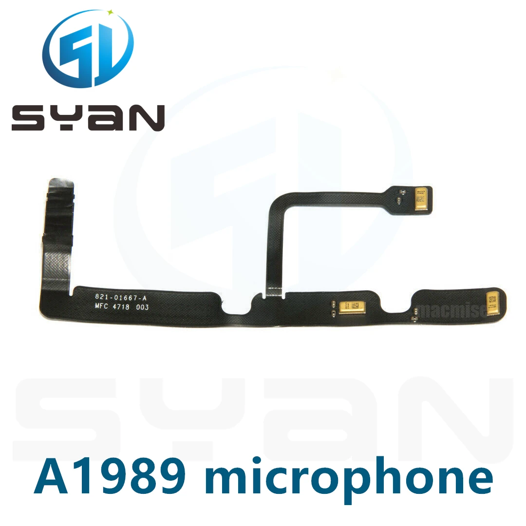 A1989 2019 2018 GENUINE MICROPHONE FLEX CABLE 821-01667-A for MACBOOK PRO 13" 
A1989 2019 2018 GENUINE MICROPHONE FLEX CABLE 821-01667-A for MACBOOK PRO 13"