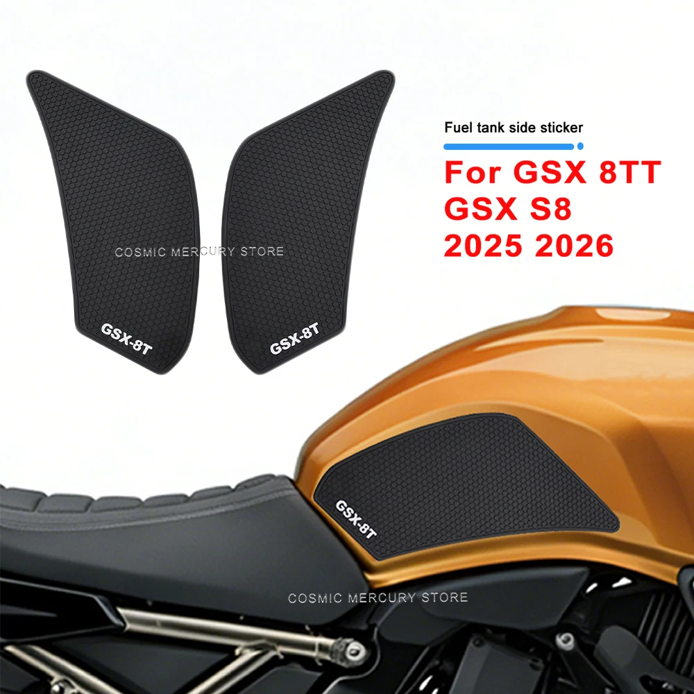 For Suzuki GSX8TT GSXS8T GSX-S 2025 2026 Motorcycle Accessories Rubber Fuel Tank Stickers Kits Protection Thicken Stickers NEW
For Suzuki GSX8TT GSXS8T GSX-S 2025 2026 Motorcycle Accessories Rubber Fuel Tank Stickers Kits Protection Thicken Stickers NEW