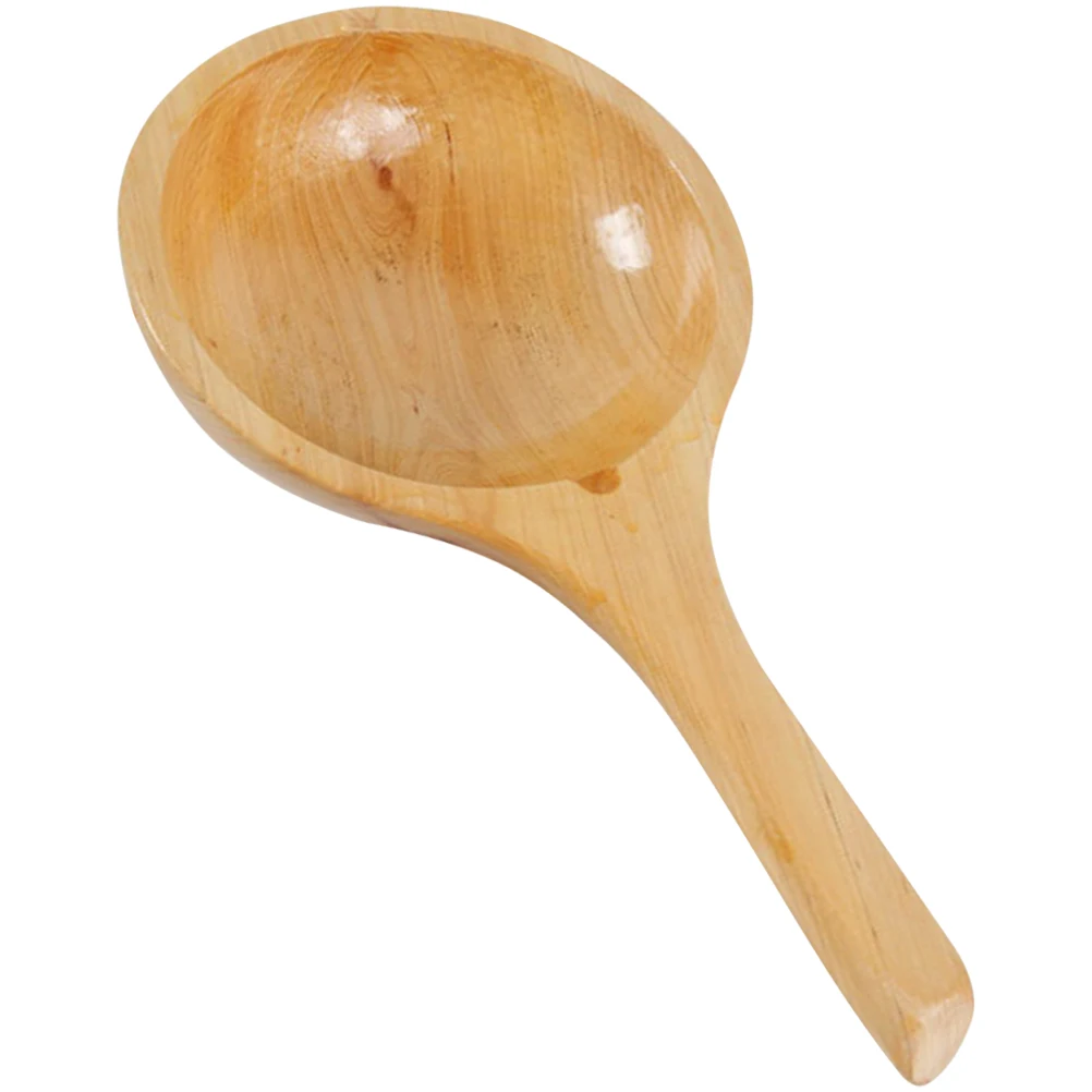 Wood Water Scoop Large Capacity Kitchen Utensil Portable Spoon Multipurpose Watering Ladle Bathroom Sauna Practical Safe
Wood Water Scoop Large Capacity Kitchen Utensil Portable Spoon Multipurpose Watering Ladle Bathroom Sauna Practical Safe