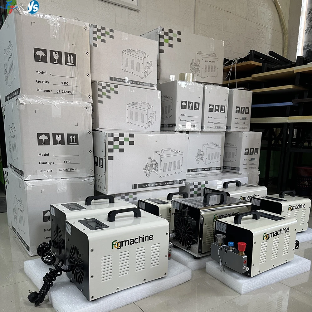 High Pressure Misting Fog Machine,Outdoor Water Misting Cooling Machine System,Fog Misting Machine System,0.5-15L/min Output
High Pressure Misting Fog Machine,Outdoor Water Misting Cooling Machine System,Fog Misting Machine System,0.5-15L/min Output