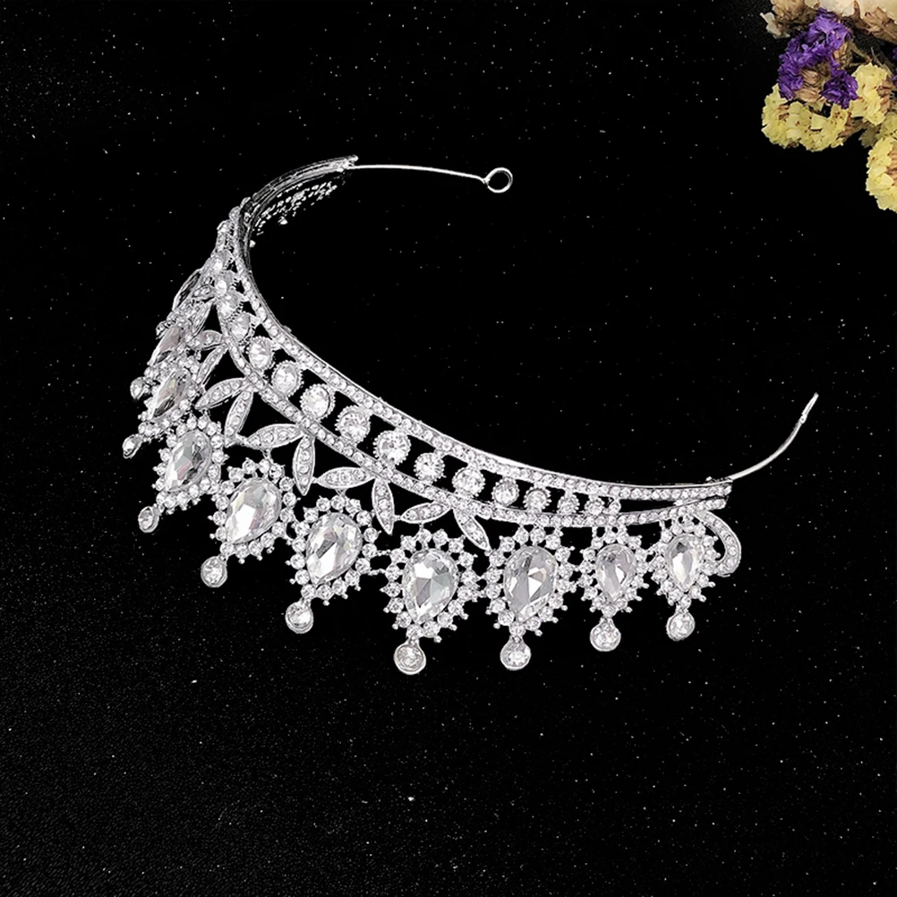Deluxe Crystal Bridal Crown Rhinestone Tiara Headband Wedding Bridesmaid Flower Girl Elegance Sparkling Hair Accessory Water
Deluxe Crystal Bridal Crown Rhinestone Tiara Headband Wedding Bridesmaid Flower Girl Elegance Sparkling Hair Accessory Water